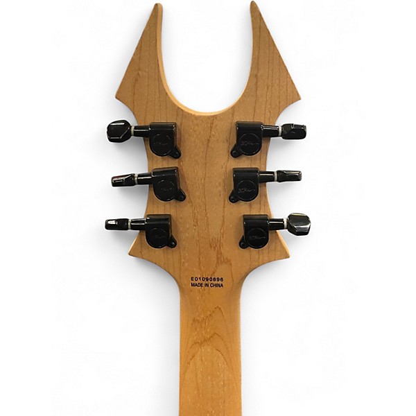 Used B.C. Rich ASOBO Avenge Son Of Beast BLACK WITH RED TRIM Solid Body Electric Guitar