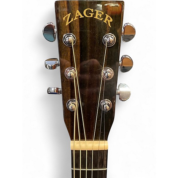 Used Zager ZAD15 Mahogany Acoustic Guitar