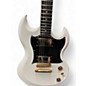 Used Schecter Guitar Research ZV-H6LLYW66D Alpine White Solid Body Electric Guitar