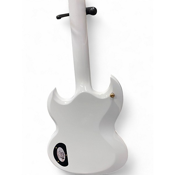 Used Schecter Guitar Research ZV-H6LLYW66D Alpine White Solid Body Electric Guitar