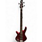 Used Ibanez GSR200 Lefty Chrome Red Electric Bass Guitar thumbnail