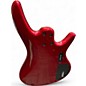 Used Ibanez GSR200 Lefty Chrome Red Electric Bass Guitar