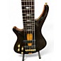Used Roscoe SKB3006 Brown Electric Bass Guitar