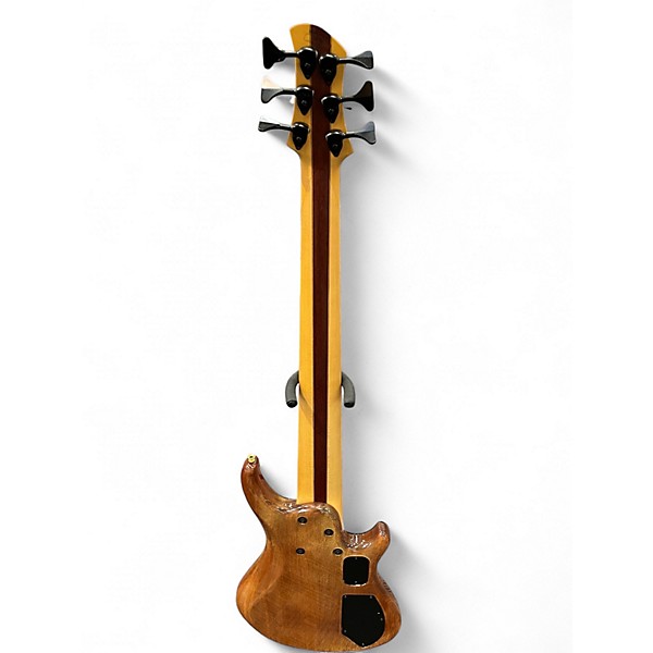 Used Roscoe SKB3006 Brown Electric Bass Guitar