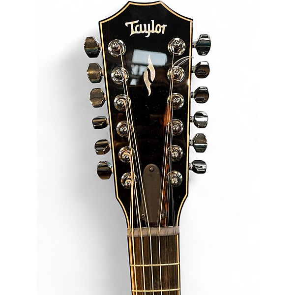 Used Taylor 854CE Natural 12 String Acoustic Electric Guitar