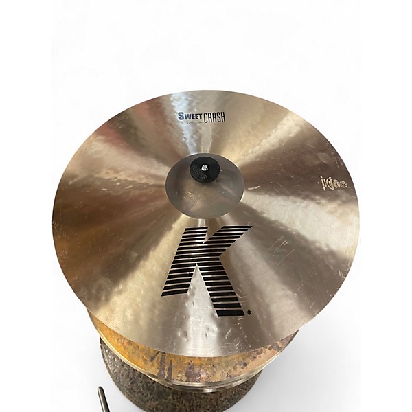 Used Zildjian 17in K Sweet Crash Cymbal