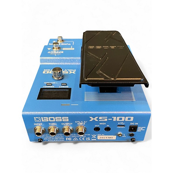 Used BOSS XS-100 Poly Shifter Effect Pedal