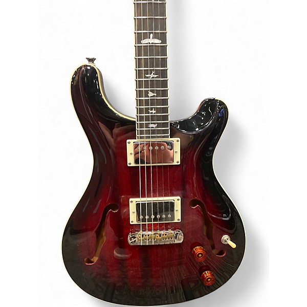 Used Prs Se hollowbody dk cherry Hollow Body Electric Guitar