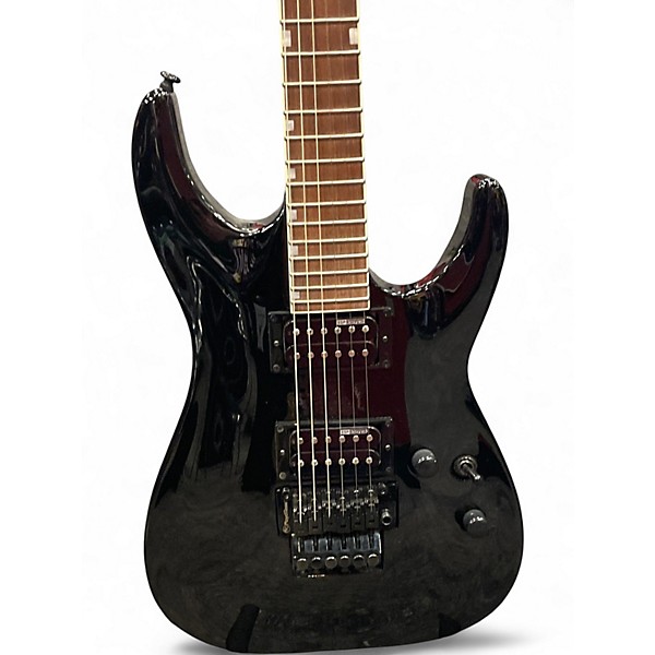 Used Esp Ltd mh200 Black Solid Body Electric Guitar