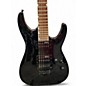 Used Esp Ltd mh200 Black Solid Body Electric Guitar