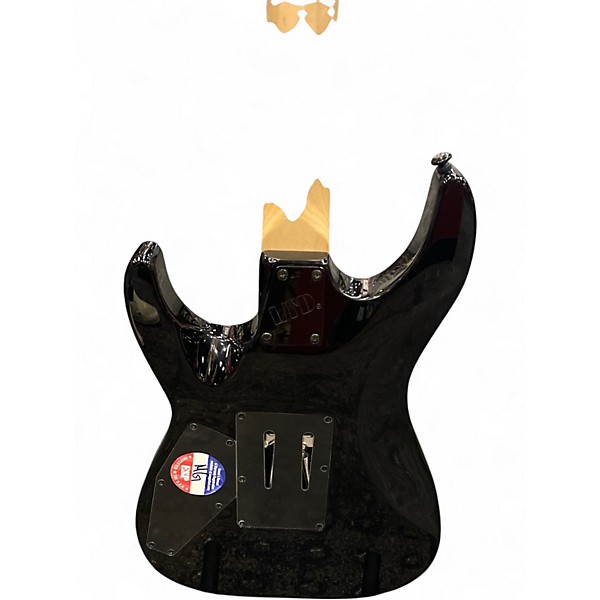 Used Esp Ltd mh200 Black Solid Body Electric Guitar