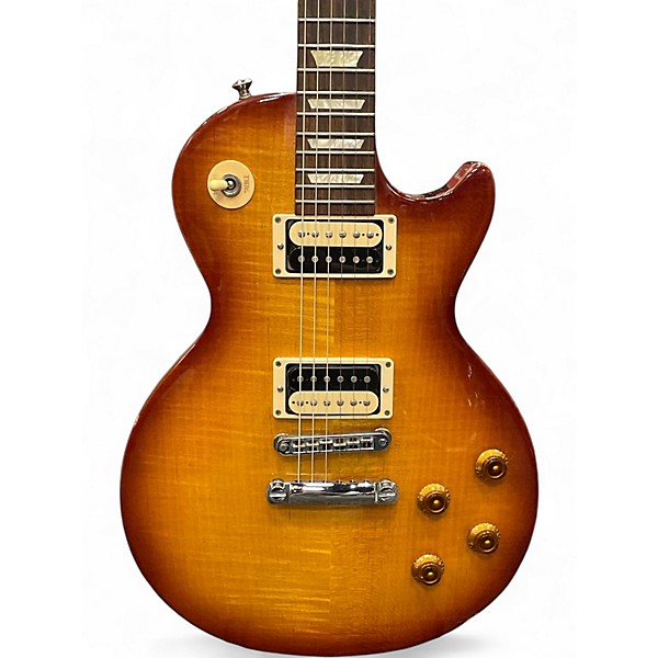 Used 2015 Gibson studio dlx Desert Burst Solid Body Electric Guitar