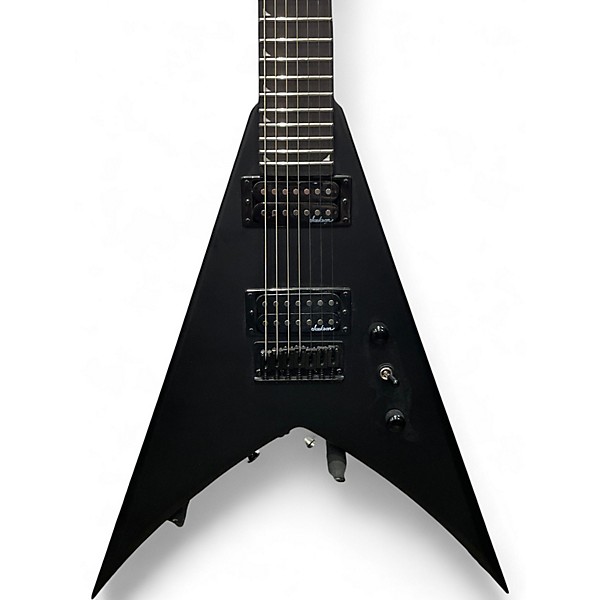 Used Jackson JS22-7 Dinky 7 String matte black Solid Body Electric Guitar