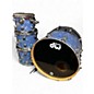 Used 2006 DW 4 Piece Collector's Series BLUE DIAMOND Drum Kit