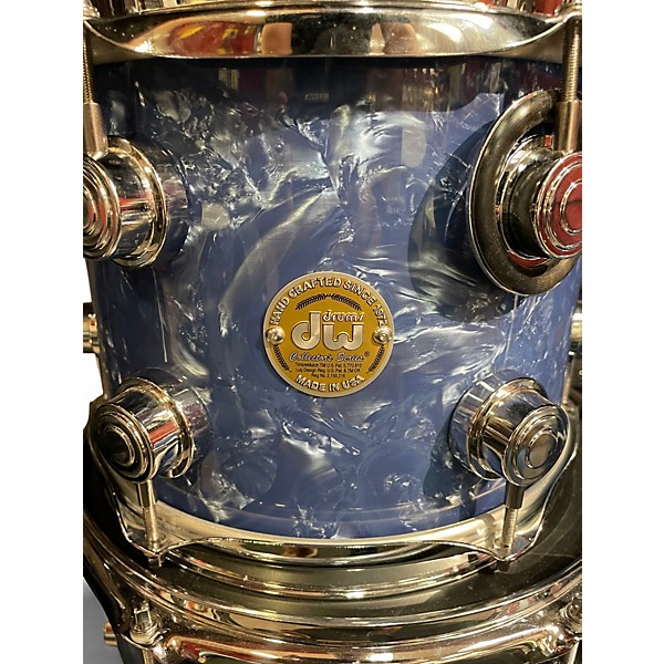 Used 2006 DW 4 Piece Collector's Series BLUE DIAMOND Drum Kit
