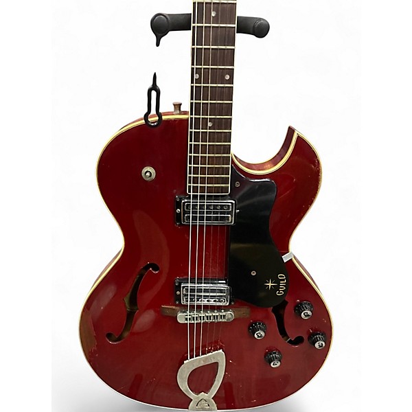 Vintage 1966 Guild STARFIRE III Cherry Hollow Body Electric Guitar
