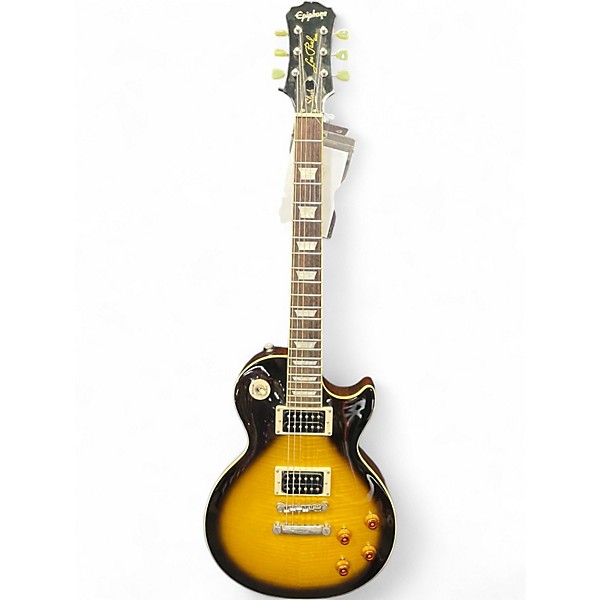 Used Epiphone Slash Signature Les Paul Classic Tobacco Burst Solid Body Electric Guitar