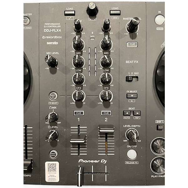 Used AlphaTheta DDJ FLX4 DJ Controller