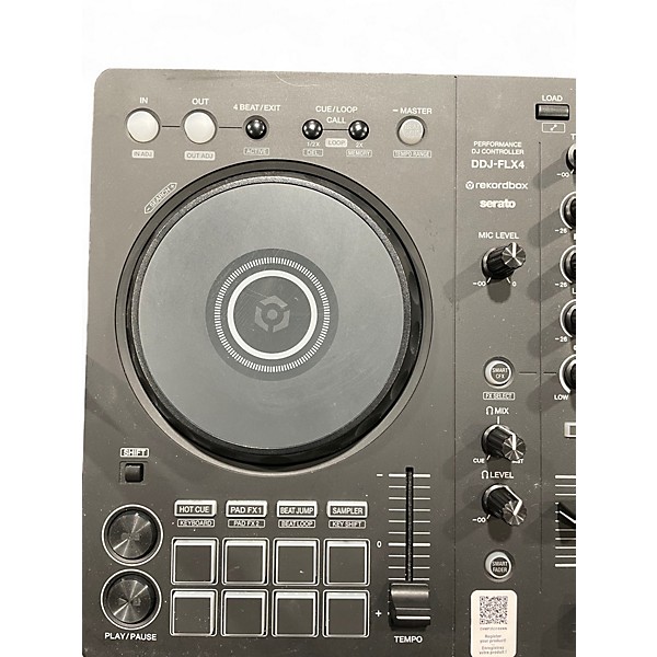 Used AlphaTheta DDJ FLX4 DJ Controller