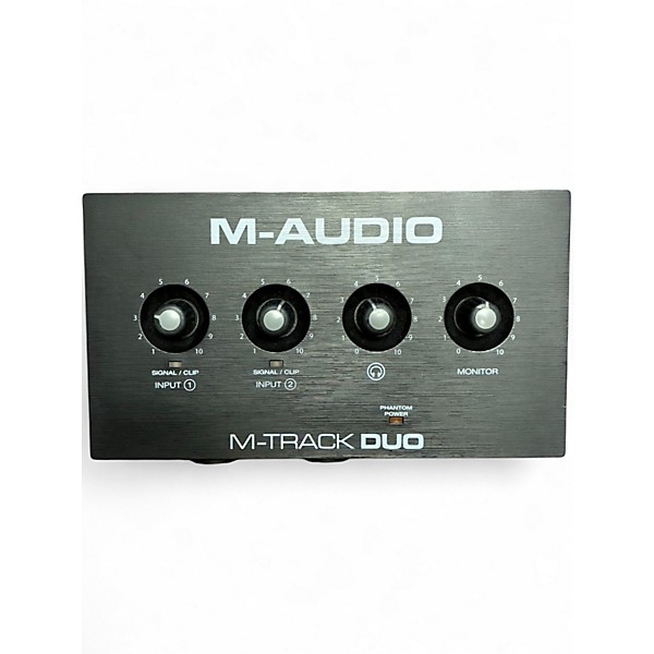 Used M-Audio M-Track Duo Audio Interface