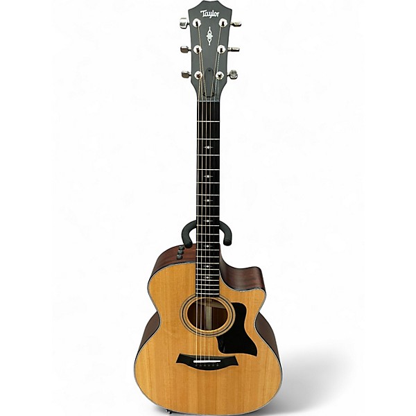 Used Taylor 314CE Natural Acoustic Electric Guitar