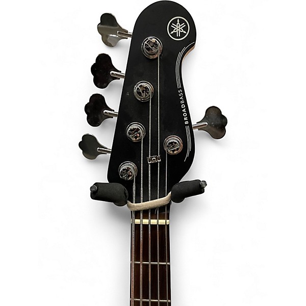 Used Yamaha bb235 Black and White Electric Bass Guitar
