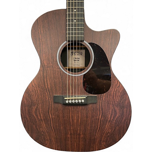 Used Martin GPC-X1E X Series Special HPL Rosewood Natural Acoustic Electric Guitar