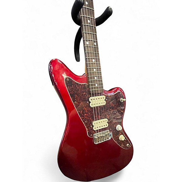 Used Squier Jagmaster Vista Series Candy Apple Red Solid Body Electric Guitar