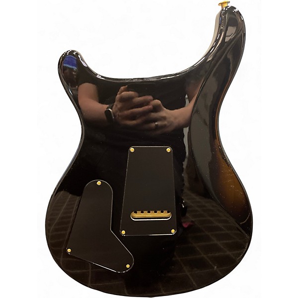 Used PRS Custom 22 Semi Hollow Body 10 Top BLACK QUILT Hollow Body Electric Guitar