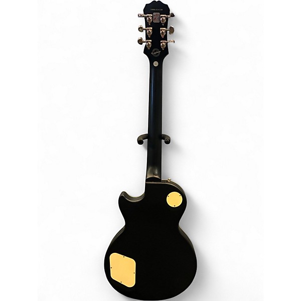 Used Epiphone Les Paul Traditional Pro Ebony Solid Body Electric Guitar