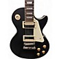 Used 2022 Epiphone Les Paul Classic Black Solid Body Electric Guitar