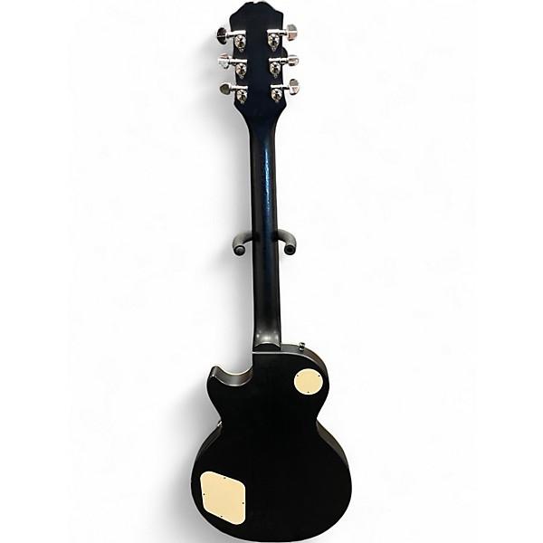 Used 2022 Epiphone Les Paul Classic Black Solid Body Electric Guitar