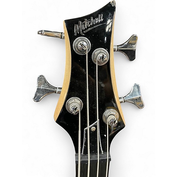 Used Mitchell MB100 Black Electric Bass Guitar