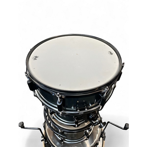 Used PDP by DW 5 Piece DOUBLE DRIVE DRUM KIT GREY Drum Kit