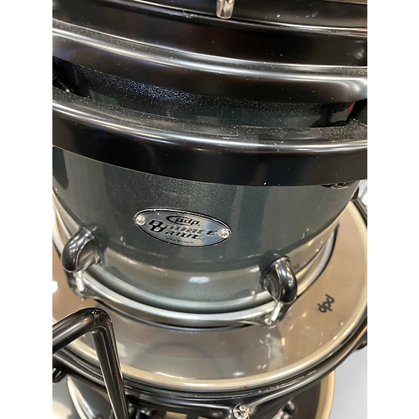 Used PDP by DW 5 Piece DOUBLE DRIVE DRUM KIT GREY Drum Kit