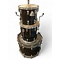 Used Ludwig 3 Piece Classic Maple Black Drum Kit
