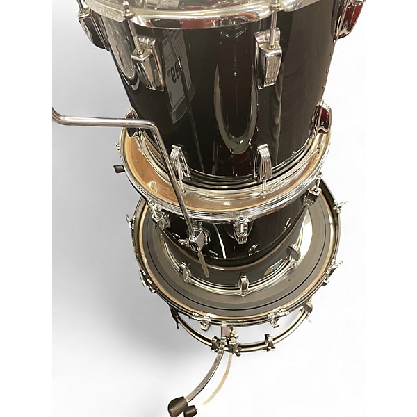 Used Ludwig 3 Piece Classic Maple Black Drum Kit
