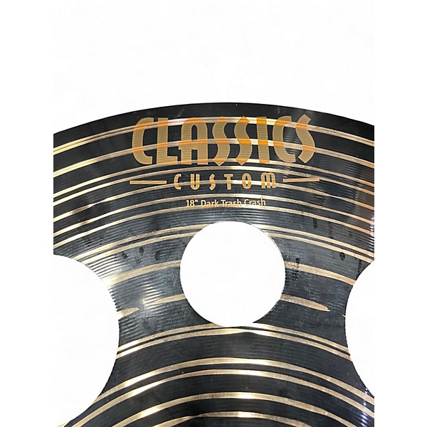 Used MEINL 18in Classics Custom Trash Crash Cymbal