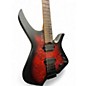 Used Zeru Void Series Justus Hajas Signature Red Burl Solid Body Electric Guitar