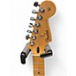 Used Fender Deluxe Triple Play Stratocaster HSS Blue Burst Solid Body Electric Guitar