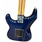 Used Fender Deluxe Triple Play Stratocaster HSS Blue Burst Solid Body Electric Guitar