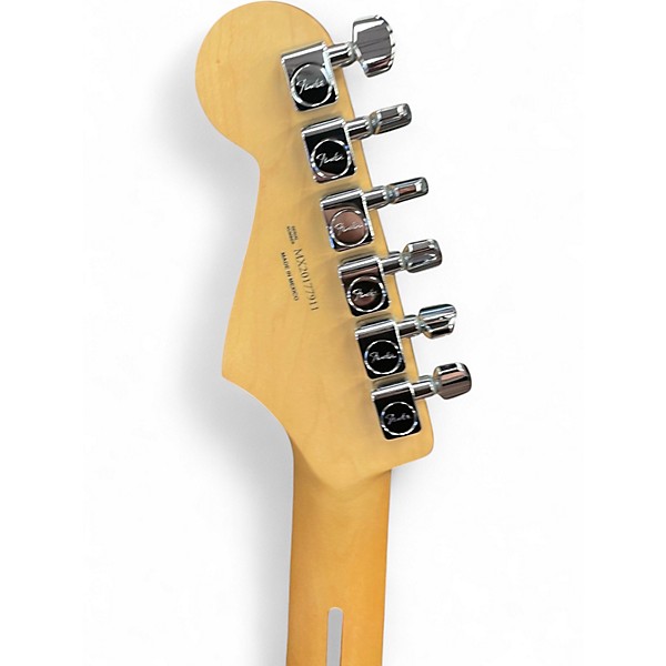 Used Fender Deluxe Triple Play Stratocaster HSS Blue Burst Solid Body Electric Guitar