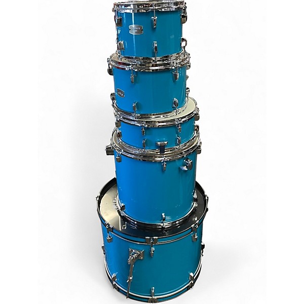 Used Yamaha 5 Piece Rydeen Sky Blue Drum Kit