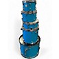 Used Yamaha 5 Piece Rydeen Sky Blue Drum Kit thumbnail