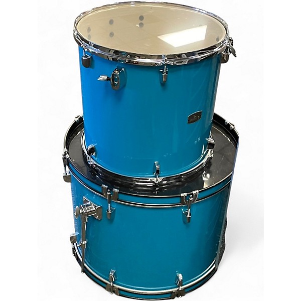 Used Yamaha 5 Piece Rydeen Sky Blue Drum Kit