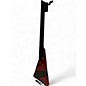 Used Amazing Musical Instrument Company Fretless 4 String Red Electric Bass Guitar