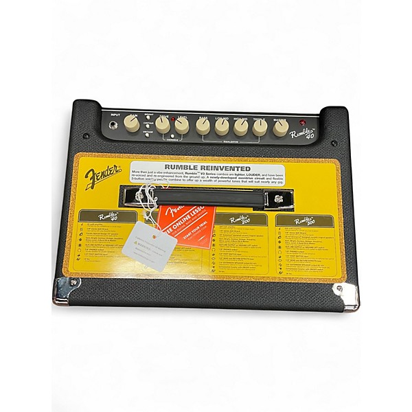 Used Fender RUMBLE 40 (V3) Bass Combo Amp