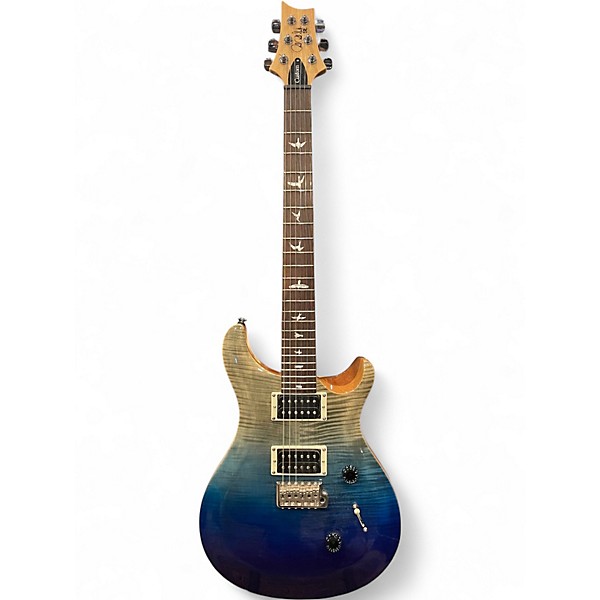 Used PRS SE Custom 24 Ocean Blue Burst Solid Body Electric Guitar