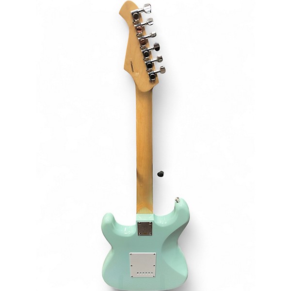 Used Aria Pro II STG-series Light Blue Solid Body Electric Guitar