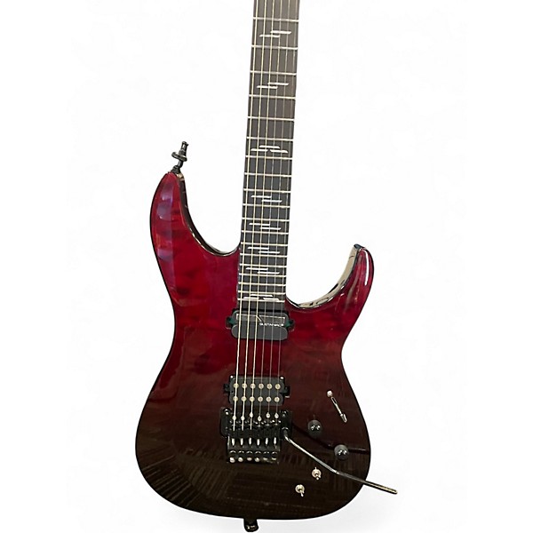 Used Schecter Guitar Research Reaper 6 FR S Elite Blood Burst Solid Body Electric Guitar